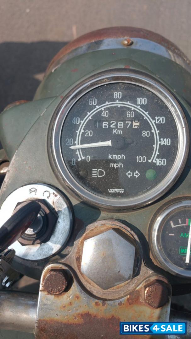 Green Royal Enfield Bullet 350