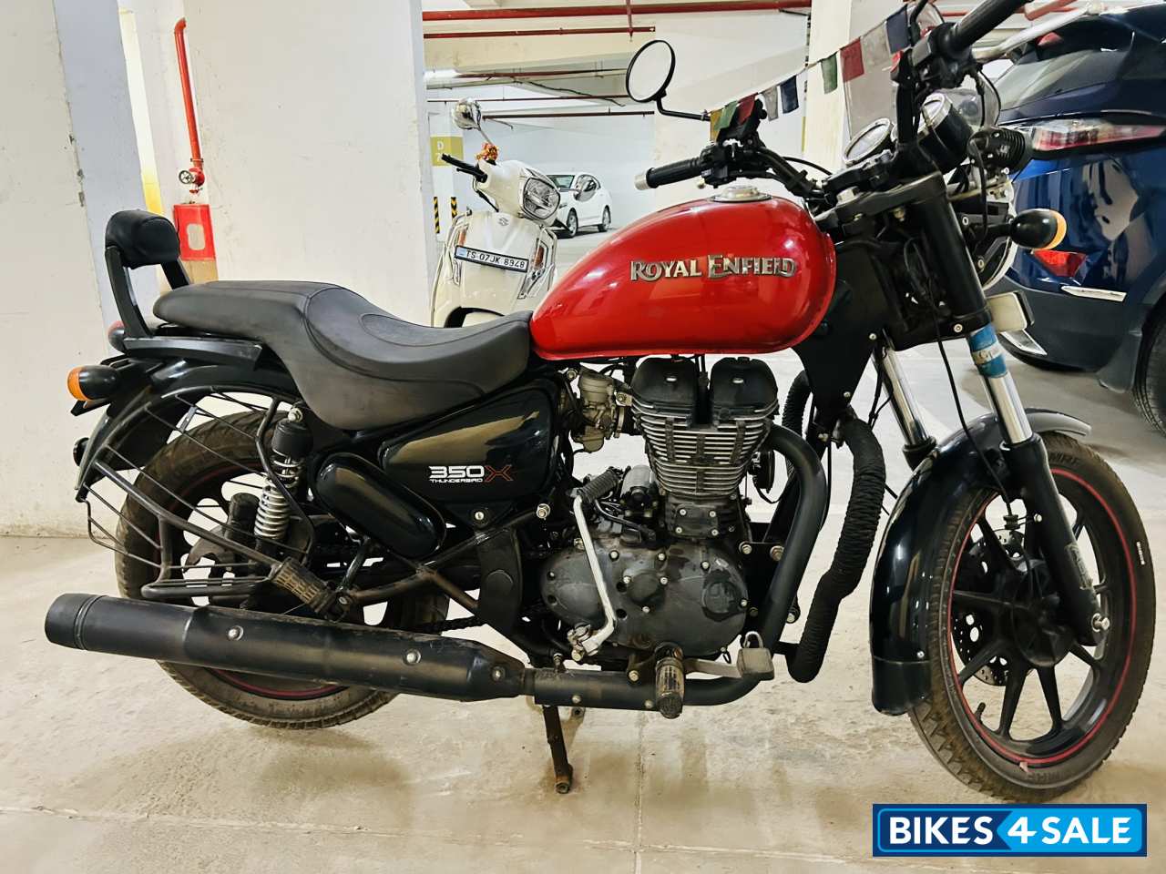 Red Royal Enfield Thunderbird X 350