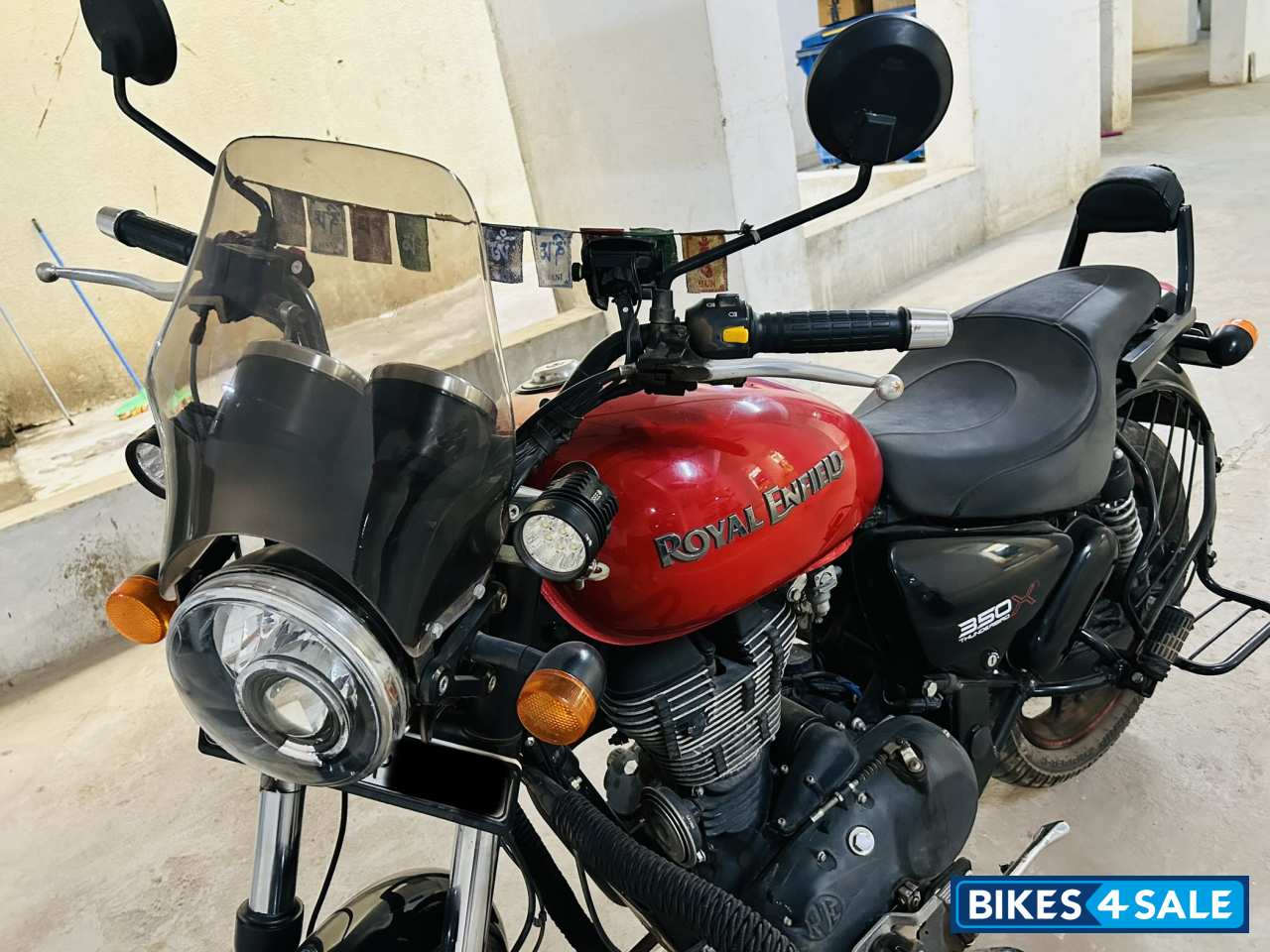 Red Royal Enfield Thunderbird X 350