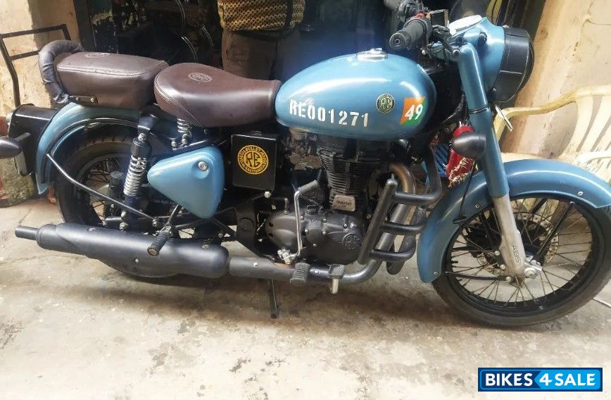 Royal Enfield Classic Signals Airborne Blue
