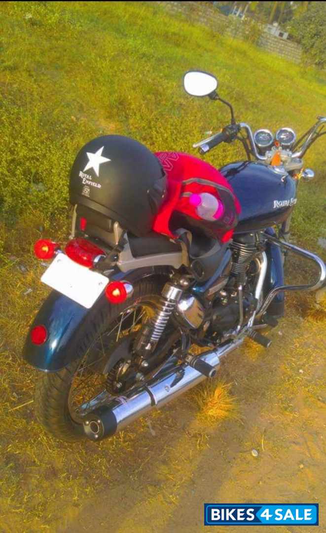 Marine Blue Royal Enfield Thunderbird 350