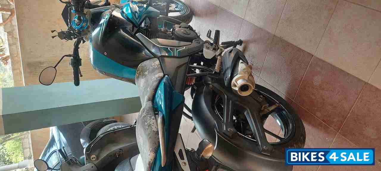 Blue And Black Yamaha FZ-S FI V2