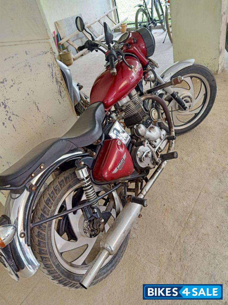 Cherry Red Royal Enfield Bullet Electra