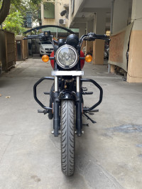 Red Royal Enfield Meteor 350 Fireball