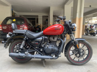 Red Royal Enfield Meteor 350 Fireball