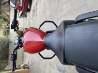 Red Royal Enfield Meteor 350 Fireball