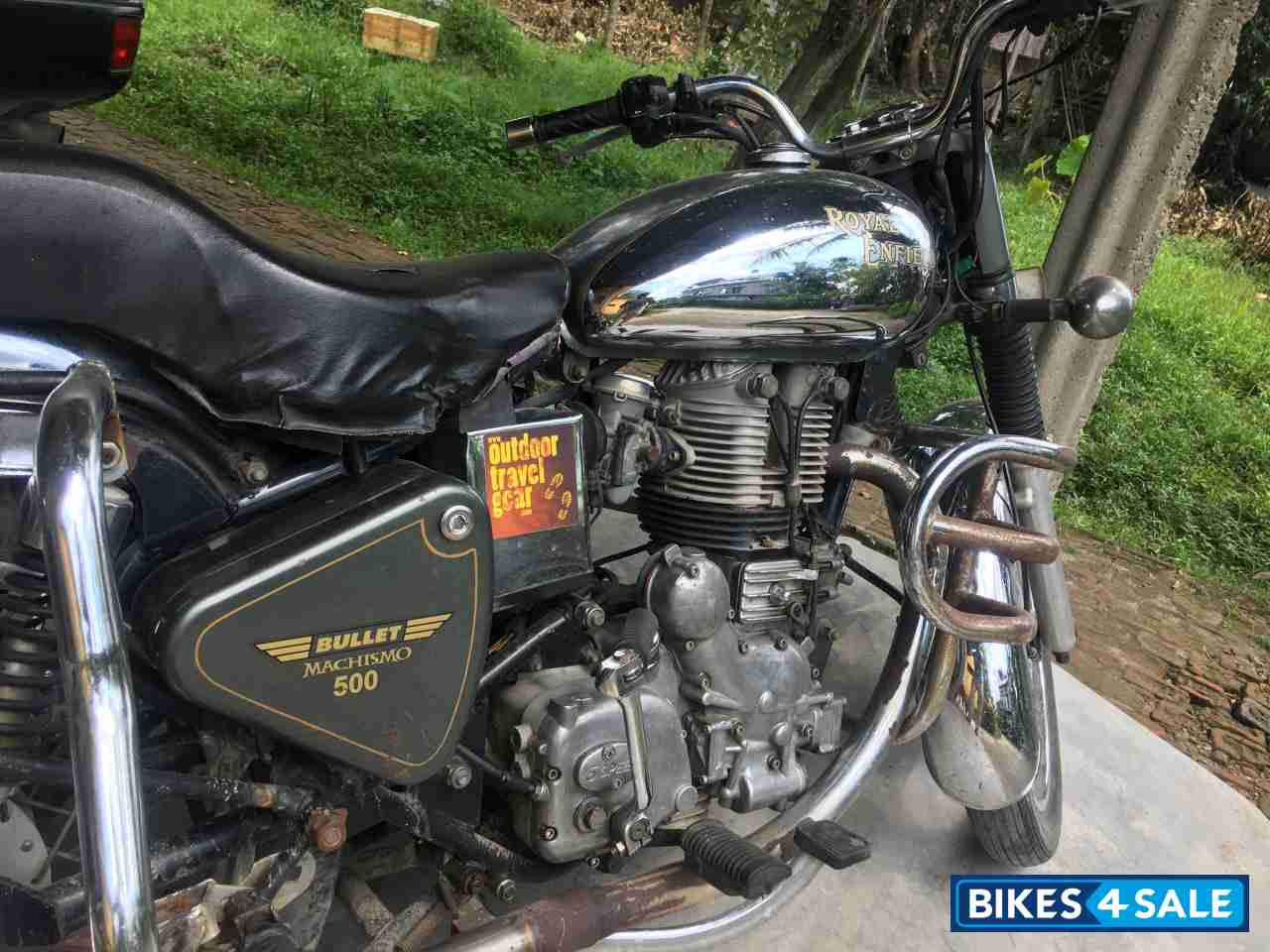 Navy Green & Chrome Finish Royal Enfield Bullet Machismo A500