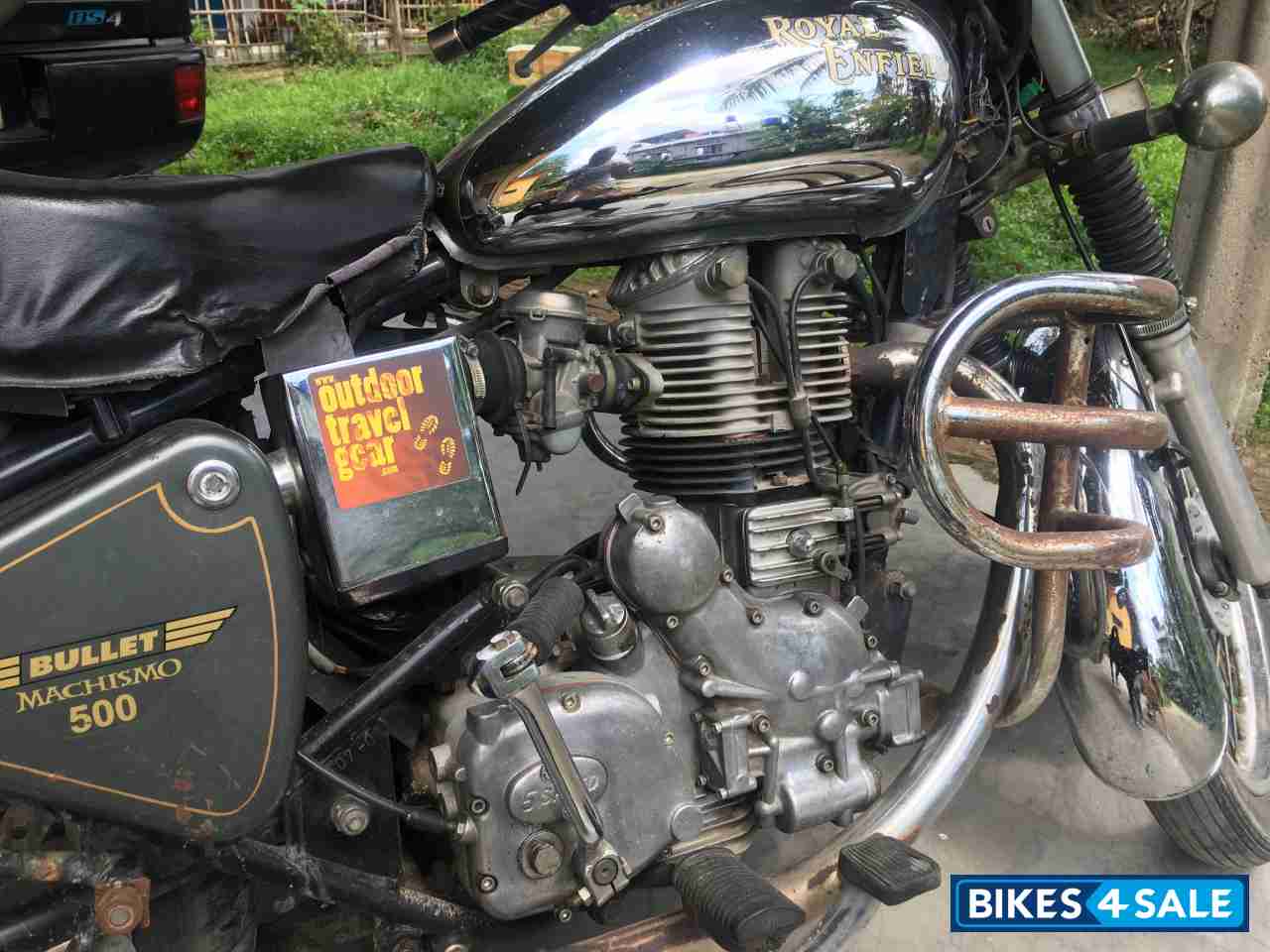 Navy Green & Chrome Finish Royal Enfield Bullet Machismo A500