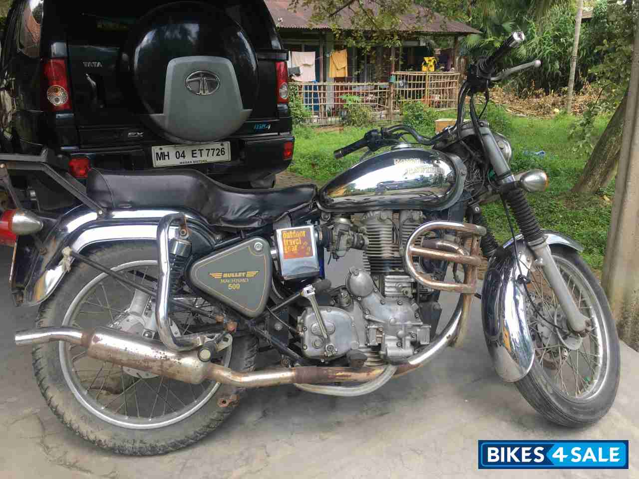 Navy Green & Chrome Finish Royal Enfield Bullet Machismo A500