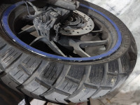 White Bajaj Dominar 400 ABS BS6