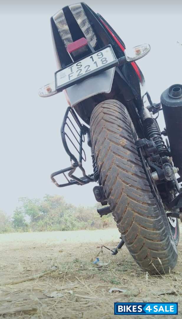 Black And Red Bajaj Pulsar 150 Twin Disc BS6