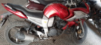 Red Yamaha Fazer FZ16ST