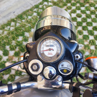 Gray Royal Enfield Classic Gunmetal Grey