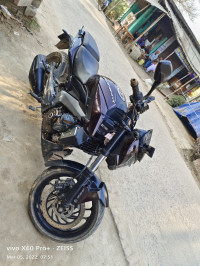 Maroon Bajaj Dominar 400 ABS BS6
