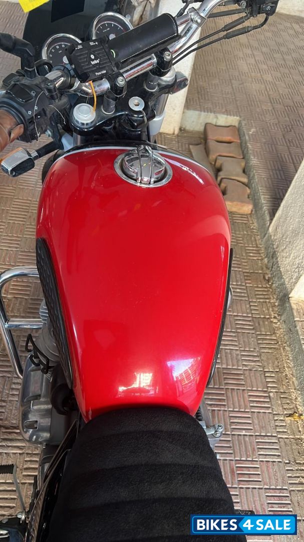 Ravishing Red Royal Enfield Interceptor 650 Twin