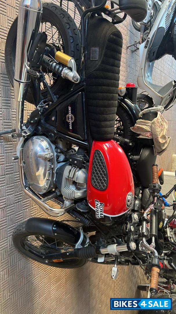 Ravishing Red Royal Enfield Interceptor 650 Twin