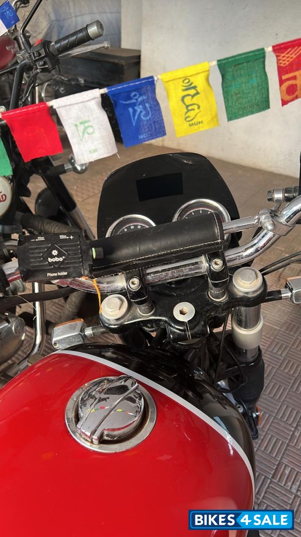 Ravishing Red Royal Enfield Interceptor 650 Twin