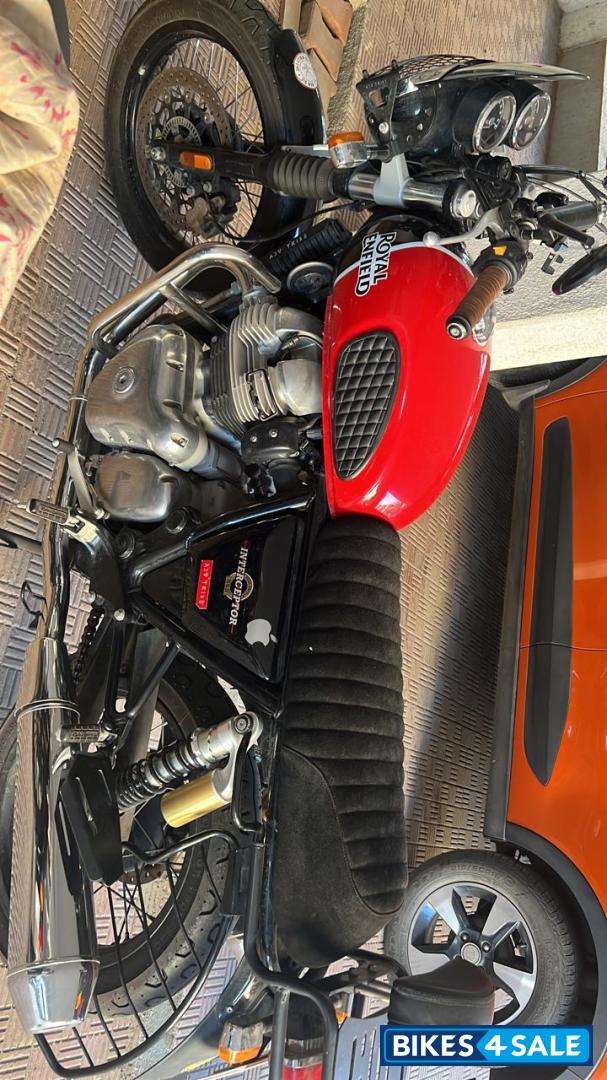 Ravishing Red Royal Enfield Interceptor 650 Twin