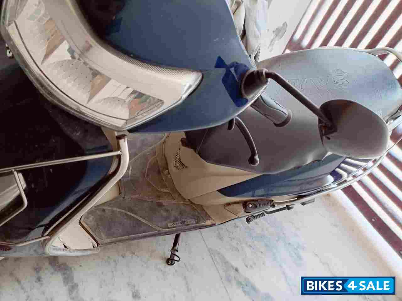 Blue TVS Jupiter ZX Disc BS6