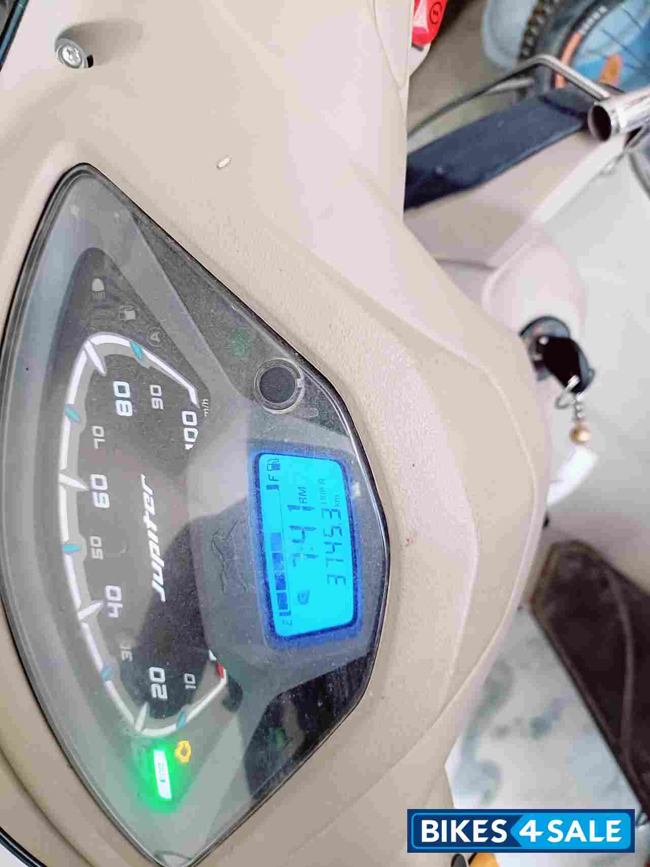 Blue TVS Jupiter ZX Disc BS6