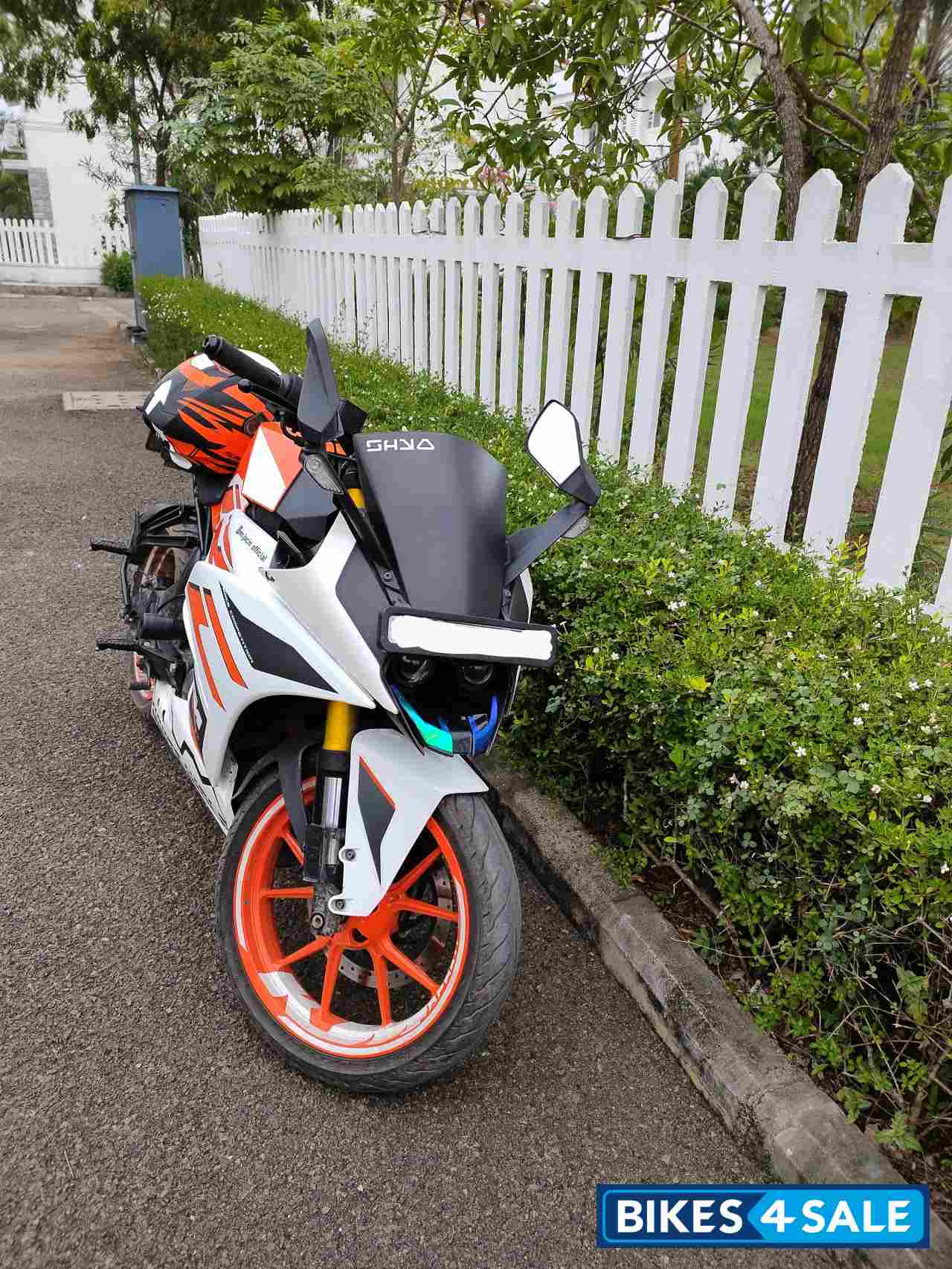 Orange White KTM RC 125
