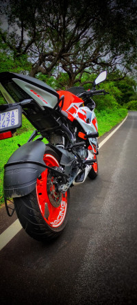 Orange White KTM RC 125