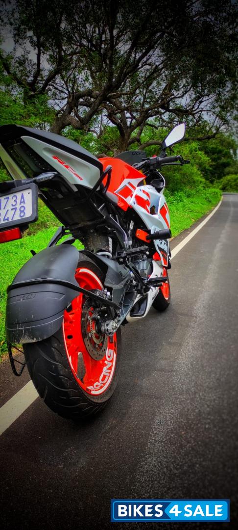 Orange White KTM RC 125