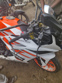 Orange White KTM RC 125
