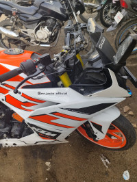 Orange White KTM RC 125