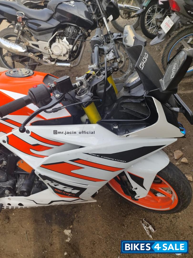 Orange White KTM RC 125