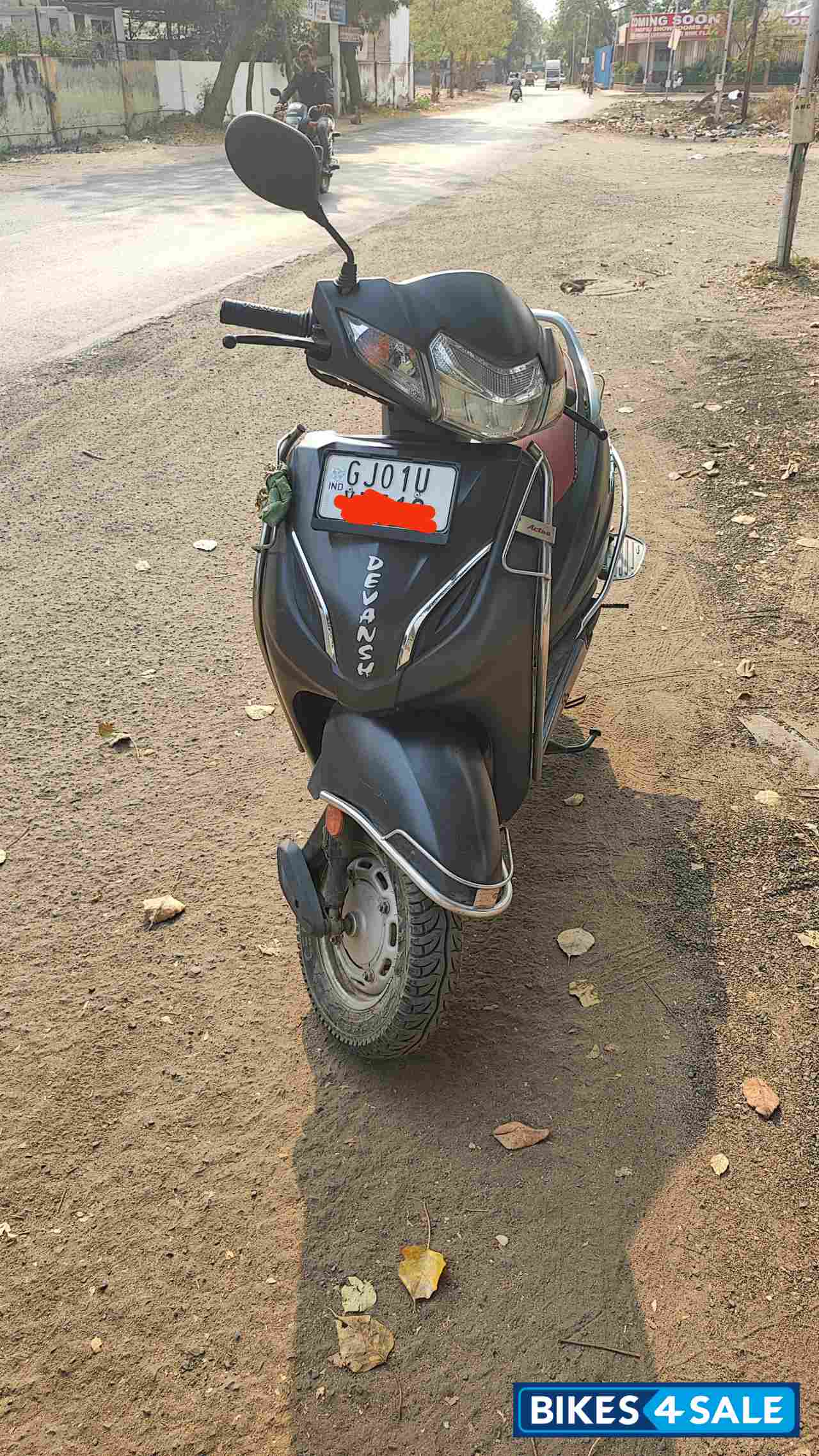 Grey Honda Activa 5G