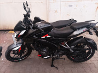 Black Grey Bajaj Pulsar NS 200 BS6