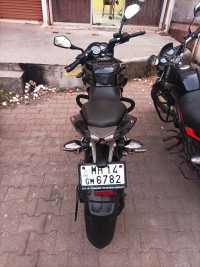 Black Grey Bajaj Pulsar NS 200 BS6