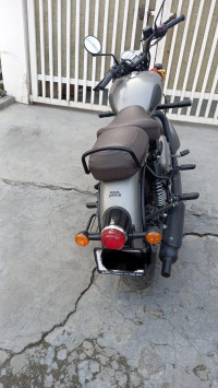 Dark Gunmetal Grey Royal Enfield Classic 350 Dual Channel BS6