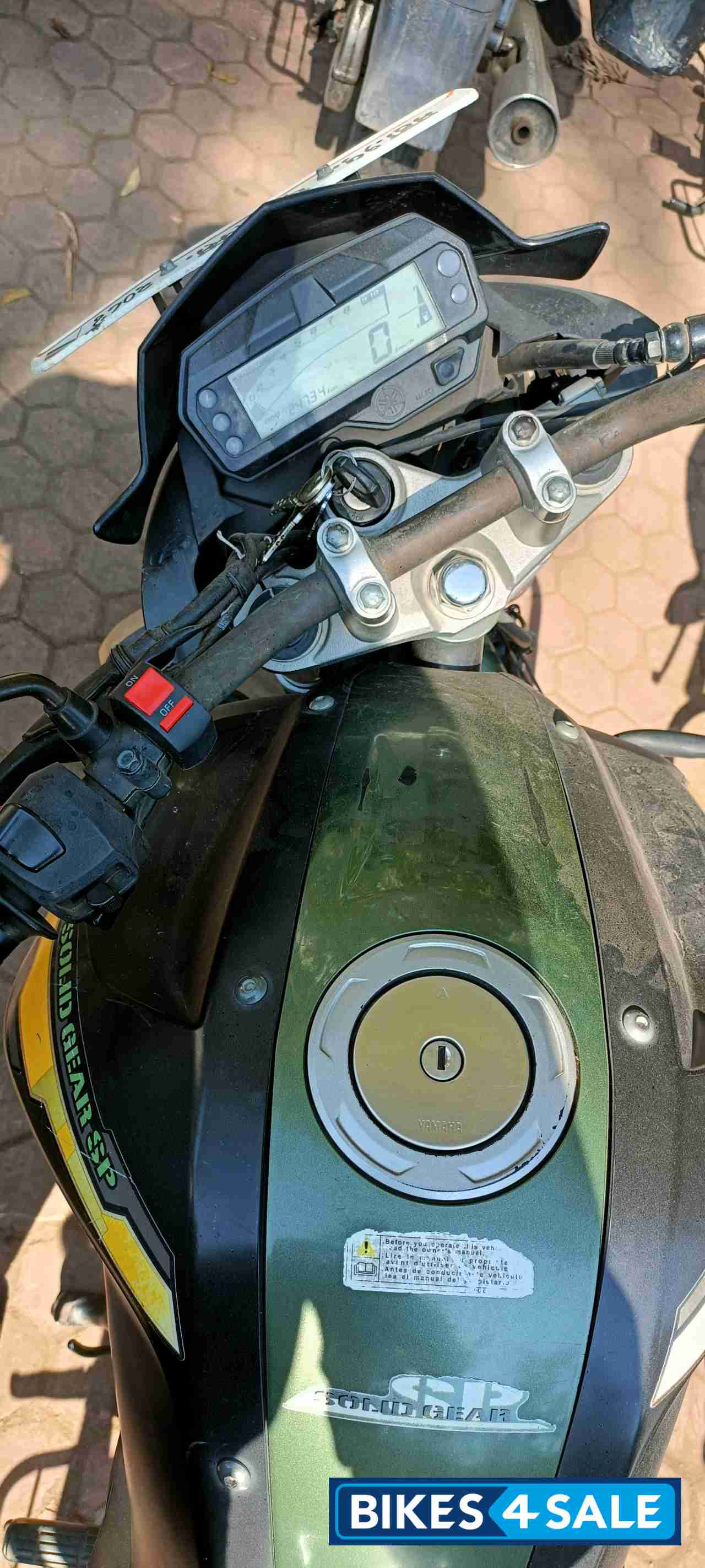 Mat Black 2 Yamaha FZ-S FI V2