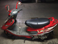 Red TVS Scooty Pep Plus