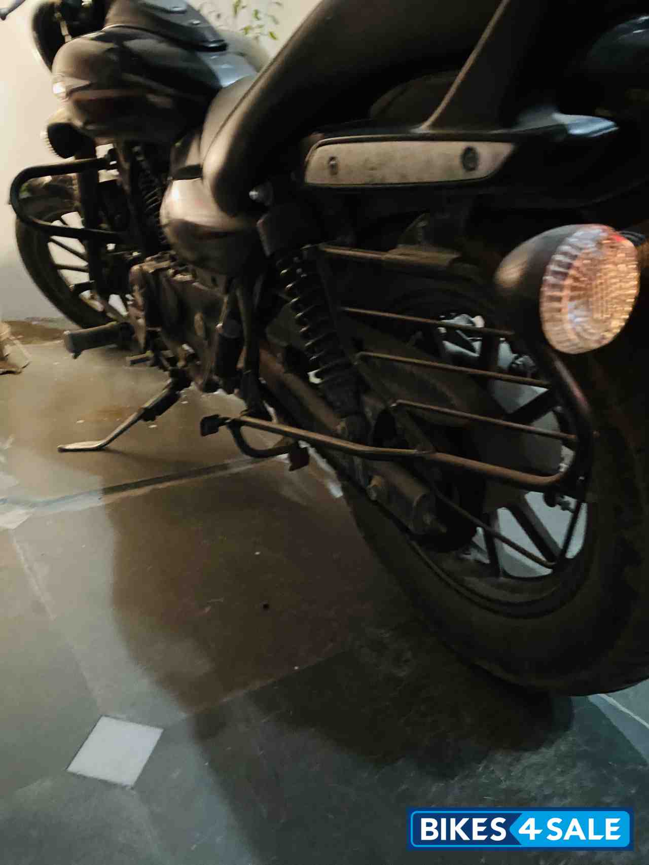 Black And Red Bajaj Avenger Street 220