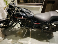 Black And Red Bajaj Avenger Street 220