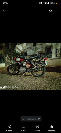 Red Royal Enfield Bullet Electra 5S