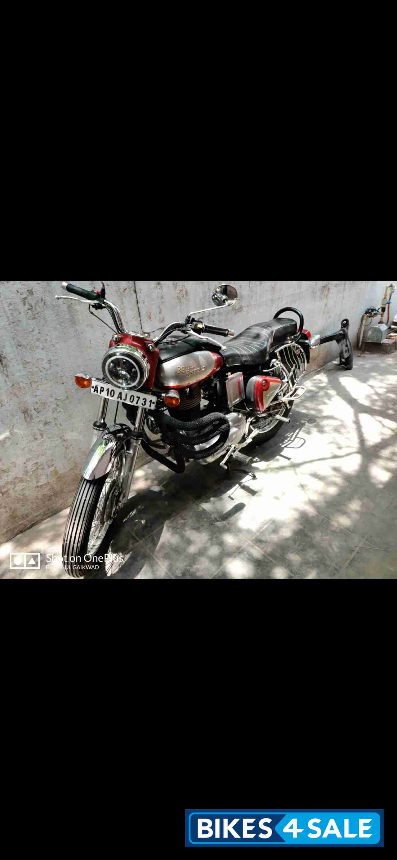 Red Royal Enfield Bullet Electra 5S Red Royal Enfield Bullet Electra 5S