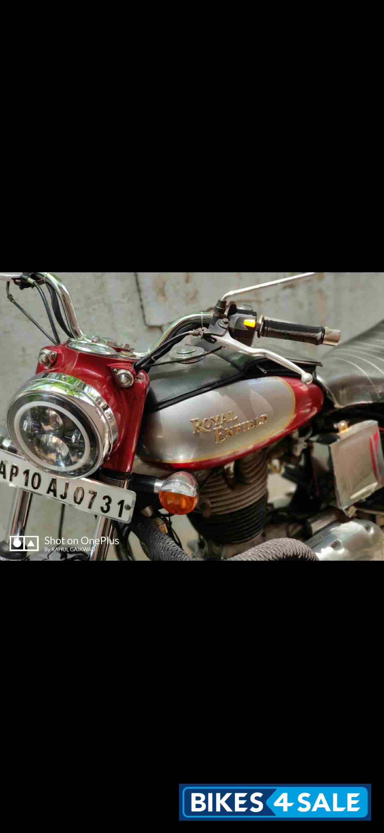 Red Royal Enfield Bullet Electra 5S Red Royal Enfield Bullet Electra 5S