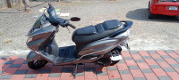 Grey Suzuki Burgman Street