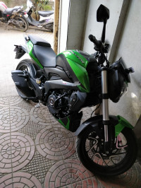 Green Bajaj Dominar 400 ABS BS6