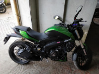 Green Bajaj Dominar 400 ABS BS6