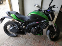 Green Bajaj Dominar 400 ABS BS6