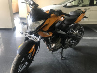 Yellow Bajaj Pulsar 200 NS