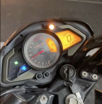 Yellow Bajaj Pulsar 200 NS