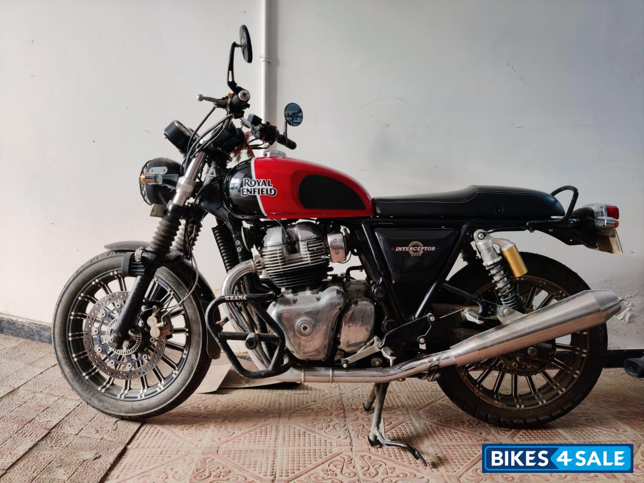 Ravish Red Royal Enfield Interceptor 650 Twin
