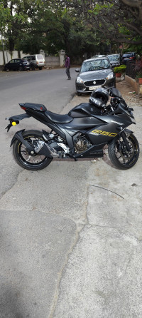 Matte Black Suzuki Gixxer SF 250 BS6