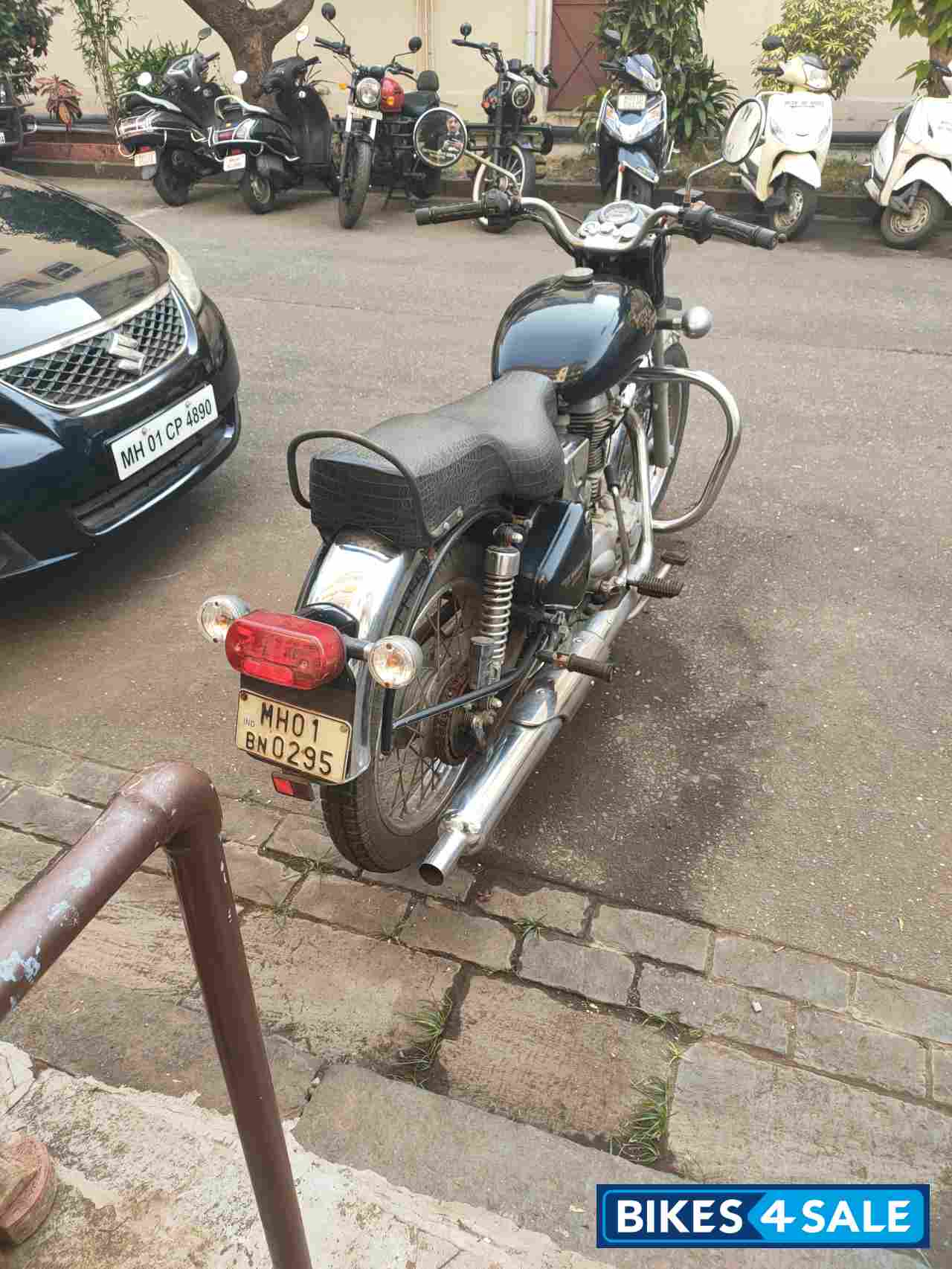 Bottle Green Royal Enfield Bullet Electra
